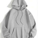 Kadın 3 İplik Pamuklu  Kapşonlu Sweetshirt - Gri