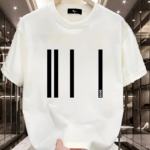 Kadın Baskılı Bisiklet Yaka Oversize Bisiklet Yaka T-shirt - Beyaz