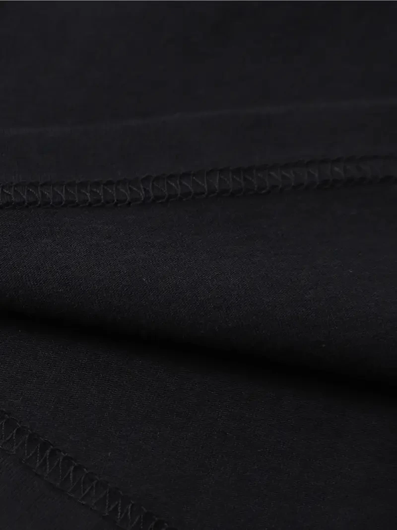 Erkek Penye SPACEBALLS Erkek Baskılı Bisiklet Yaka Kısa Kol Yazlık T-shirt - Siyah - Görsel 4