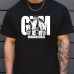 Erkek GYM Baskılı Oversize Bisiklet Yaka Erkek T-shirt - Siyah