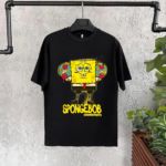 Bisiklet Yaka Kısa Kol Çocuk Baskılı T-Shirt - Siyah