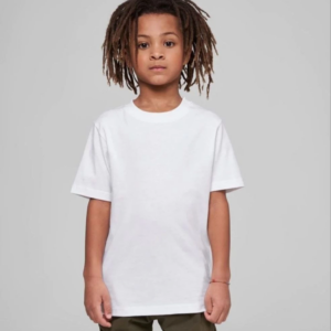 Çocuk Unisex Basic T-Shirt - Beyaz