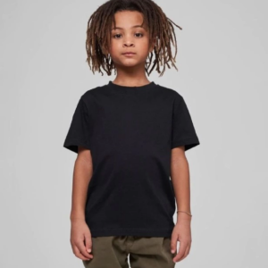 Çocuk Unisex Basic T-Shirt - Siyah