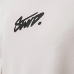 Erkek Baskılı Oversize - Beyaz