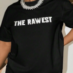 Kadın Baskılı Oversize T-shirt - Siyah