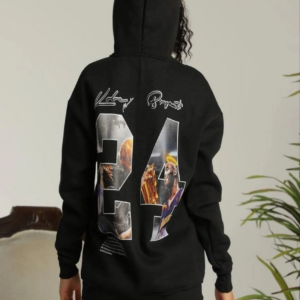 Kadın Baskılı Oversize Üç İplik Kapüşonlu Sweatshirt - Siyah