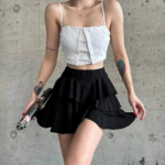 Kadın Mykonos Etek - Siyah