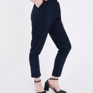 Kadın Tam Kalıp Basic Eşofman Pantolon - Lacivert