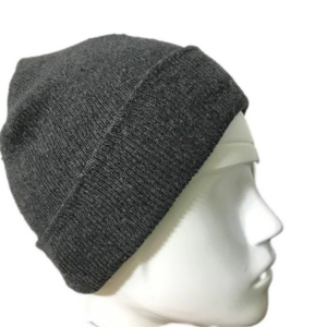 Kışlık Tam Kalıp Çocuk Triko Bere - Antrasit