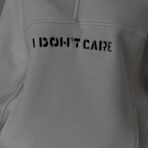 Nakış İşlemeli Üç İplik Sweat Takım- Beyaz