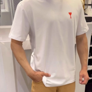 Erkek  Bisiklet Yaka Baskılı Oversize T-Shirt - Beyaz