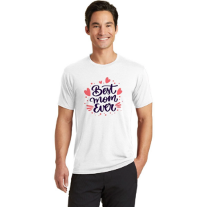 ERKEK Bisiklet Yaka Baskılı Oversize T-Shirt - Beyaz