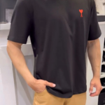 ERKEK Bisiklet Yaka Baskılı Oversize T-Shirt - Siyah