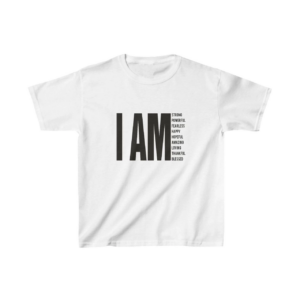 Unisex Çocuk Baskılı T-Shirt - Beyaz