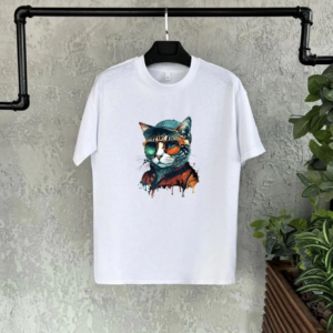 Unisex Çocuk Baskılı T-Shirt - Beyaz