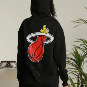 Kadın Kapşonlu Baskılı Sweetshirt - Siyah