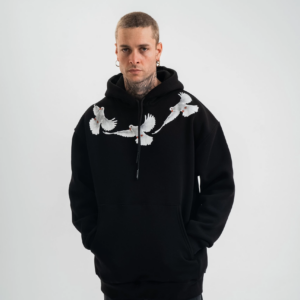 ERKEK Uzun Kol Bisiklet Yaka Yıkamalı SweatShirt - Siyah