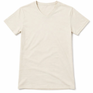 Genç Kız Çocuk V Yaka Tişört Model - Taş