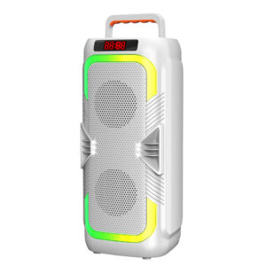 ABS-4220 Taşınabilir Bluetooth Hoparlör – Mikrofonlu RGB Işıklı Party Speaker