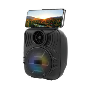 Torima D32 Bluetooth Hoparlör 3 İnç Subwoofer Taşınabilir Kablosuz Speaker LED Işıklı