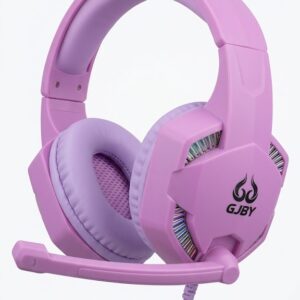 GJBY G-4 Gaming Kulaklık – Mikrofonlu Oyuncu Kulaklığı (Pembe)