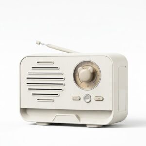 Mini-1 Retro Bluetooth Hoparlör – Nostaljik Tasarım FM Radyo & TF Kart Destekli Speaker