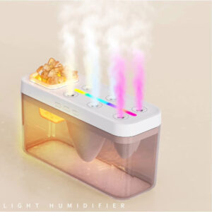 Glacier Color Humidifier 700ML Renkli Işıklı Aromaterapi Nemlendirici