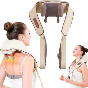 Shiatsu Boyun ve Omuz Masaj Aleti Elektrikli Isıtmalı Masaj Cihazı