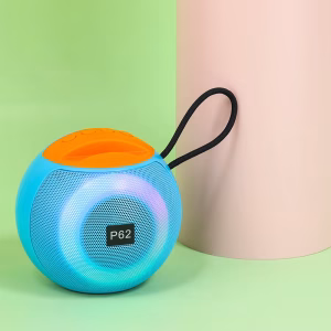 P62 RGB Işıklı Bluetooth Hoparlör – 8W Güçlü Ses, Taşınabilir Wireless Speaker