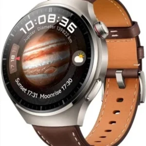 Leerfei SW32 Watch 4 Pro Akıllı Saat – Curved AMOLED Ekran, GPS, Kamera, Suya Dayanıklı, 2 Kordon