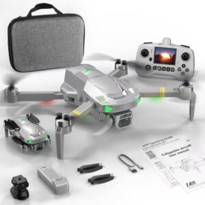 GD95 4K Çift Kameralı Engel Sensörlü Uzaktan Kumandalı Drone