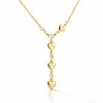 Gümüş Kalbe Giden Yol Zarif Kadın Kolye