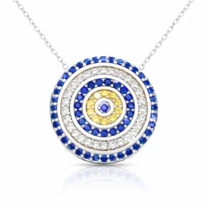 ​Gümüş Nazar Kadın Kolye