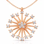 ​Gümüş Rose Çiçek Kadın Kolye