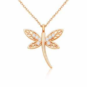 Gümüş Rose Yusufçuk Kadın Kolye