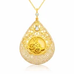 Gümüş Tuğra Bayan Kolye