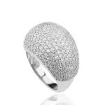 Gümüş Çok Taşlı Bayan Yüzük