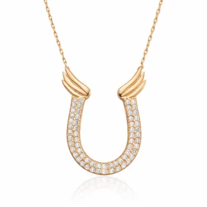 Gümüş Nal Bayan Kolye