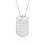 Gümüş Ayetel Kürsi Bayan Kolye