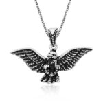 Gümüş Kartal Erkek Kolye