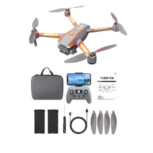 R22 Ultra Katlanabilir Drone 1080P HD Kamera GPS Uzaktan Kumandalı