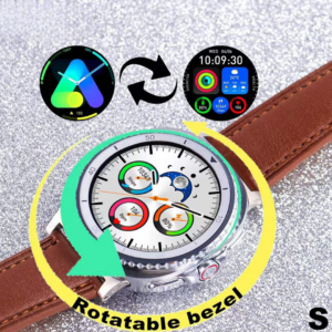 Kalobee SK46 AMOLED Ekranlı Akıllı Saat Bluetooth Arama ve Sağlık Takipli