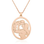 ​Gümüş Rose Anne Bebek Kolye