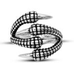 Gümüş Kartal Pençesi Erkek Yüzük