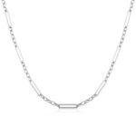 Gümüş 5+1 Halka Zincir