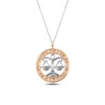 ​Gümüş Rose Terazi Burcu Kolye