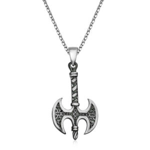 Gümüş Balta Kolye