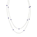 Gümüş Zincir Nazar Bayan Kolye