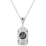 Gümüş Allah Yazılı Cevşen Duası Kadın Kolye