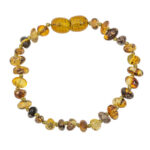 Bebek Damla Kehribar Bileklik